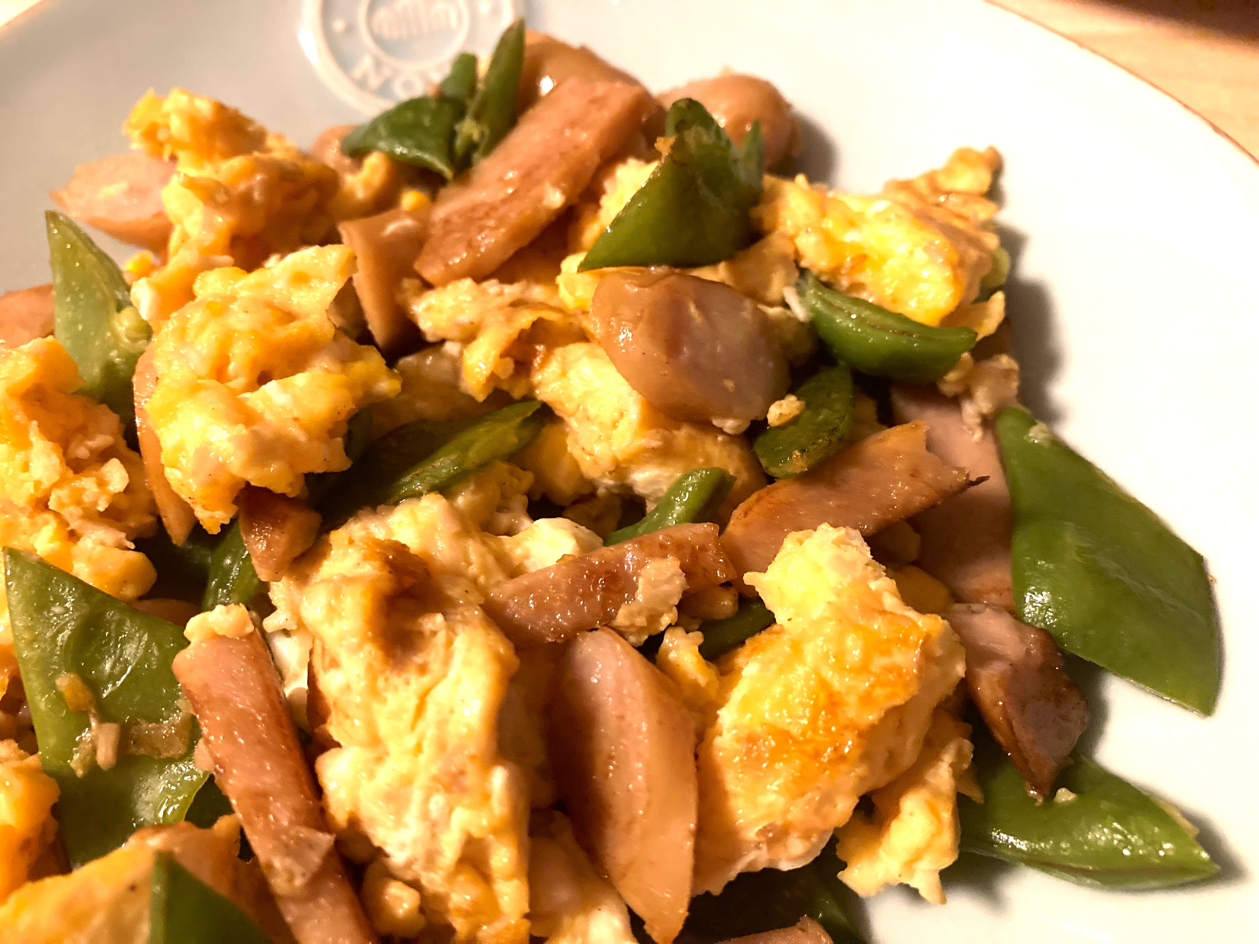 ポークタマゴいため